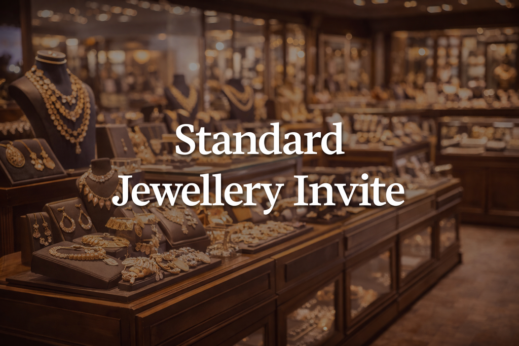 Standard Jewellery Invites UK