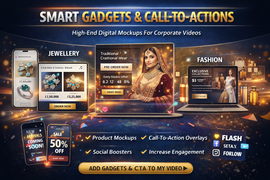 3. Smart Gadgets & CTAs (Interactive Showcases) UK